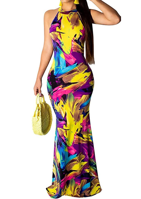 Mermaid maxi dress