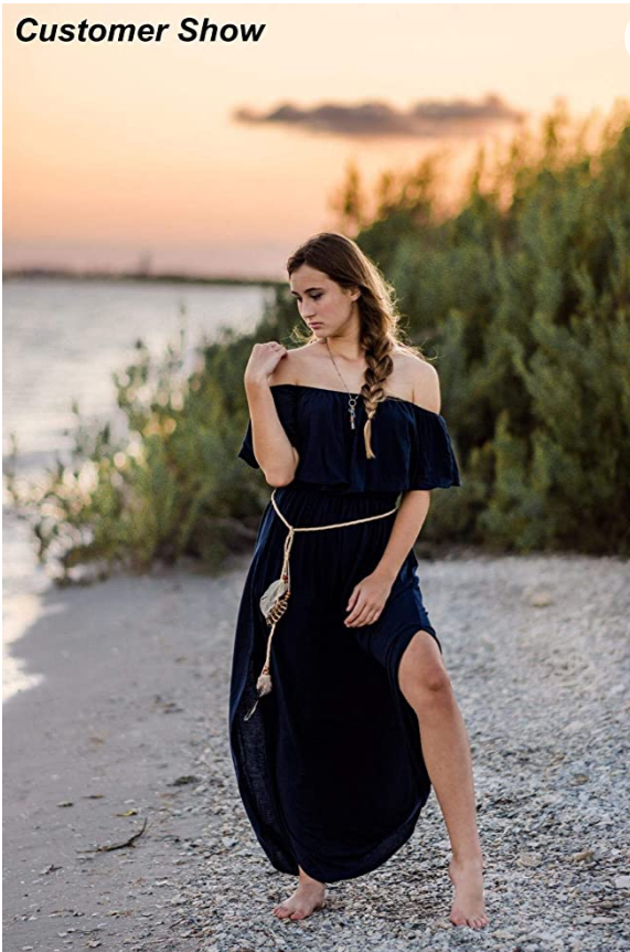 Bohemian maxi dress