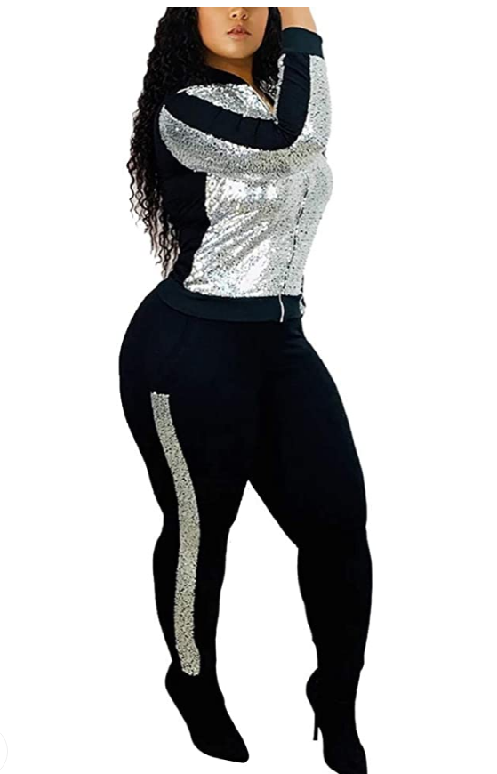 Sequins nightclub jogger