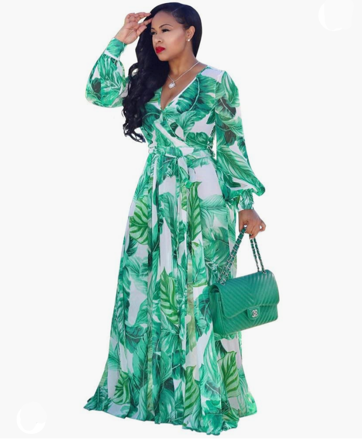 Chiffon boho maxi