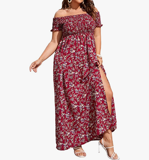 A line summer dress