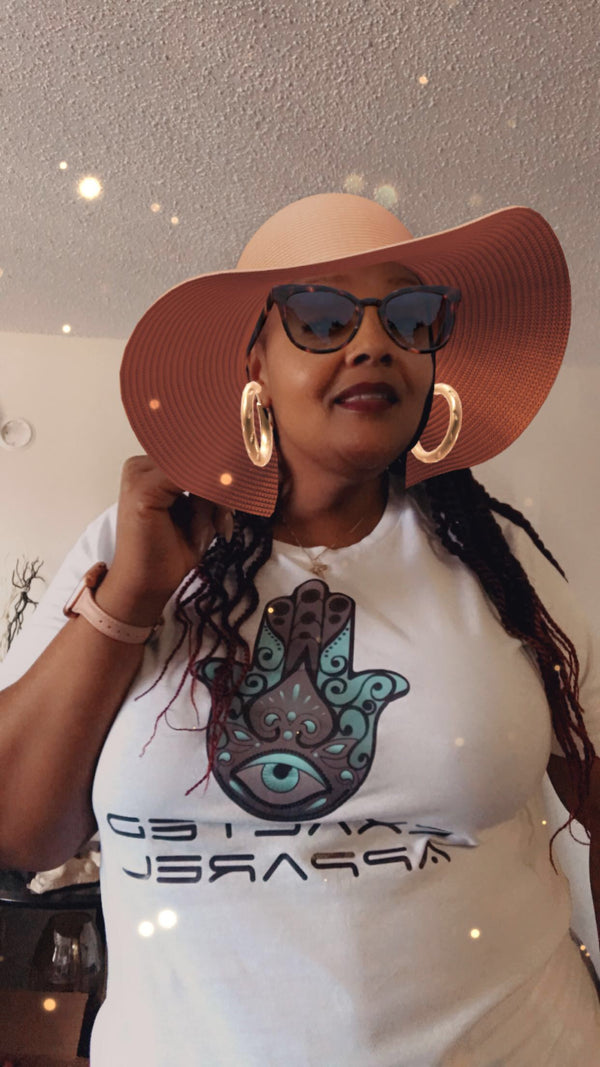 Exalted Apparel hamsa tee shirt