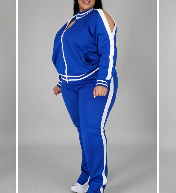 Blue tracksuit